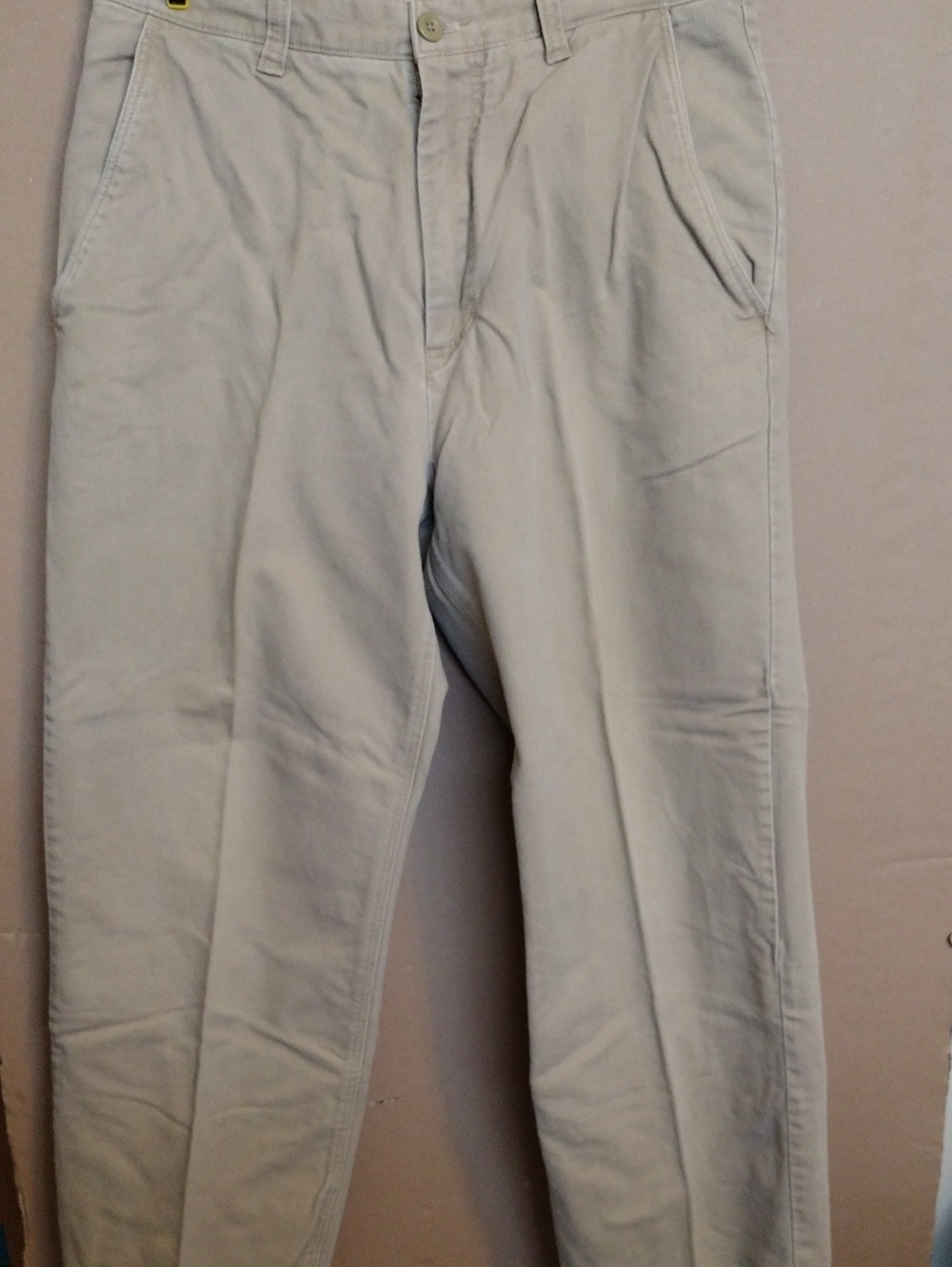 Sonoma Men’s Light Tan Chino Pants 100% Cotton